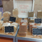 Ceciles coconut milk soap, moringa soap, rose soap, honey oatmeal soap, soap for dry skin and eczema