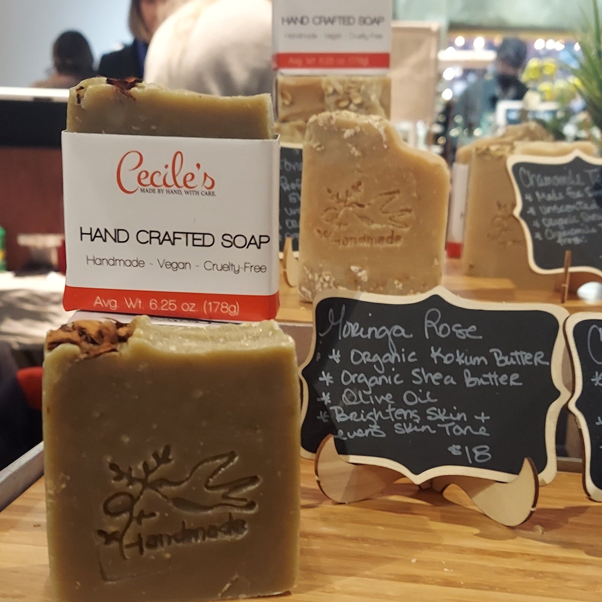 Moringa Rose Soap