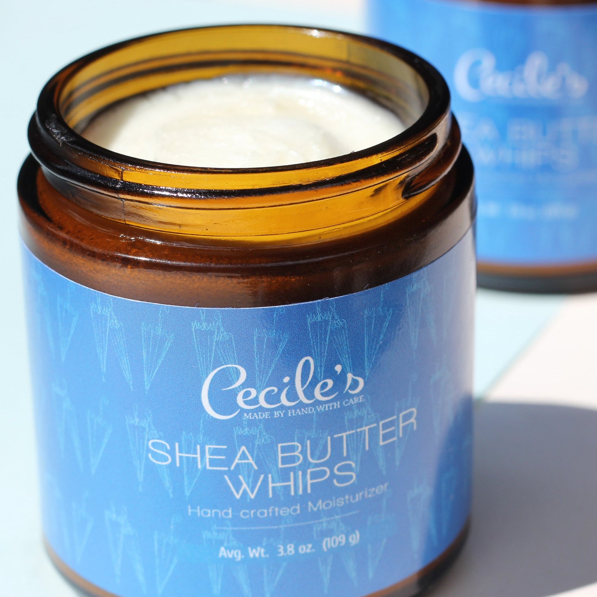 Cecile's Shea Butter Whip using organic shea butter from Ghana